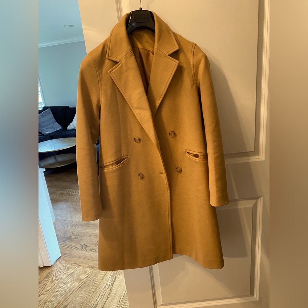 Camel Pea Coat